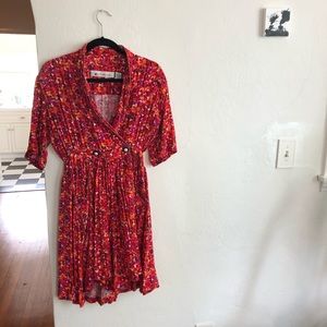 Vintage 1980s/1990s colorful playsuit/romper